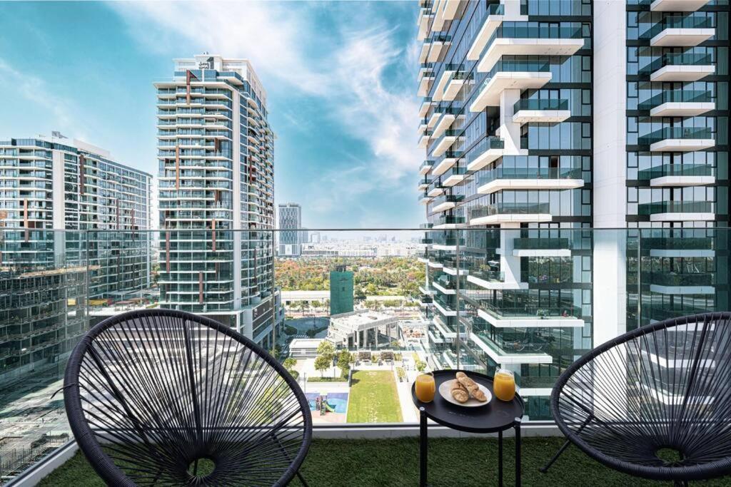 Апартаменти Chic 2 Bed Near Trade Centre With 5 Star Amenities Дубай Екстер'єр фото